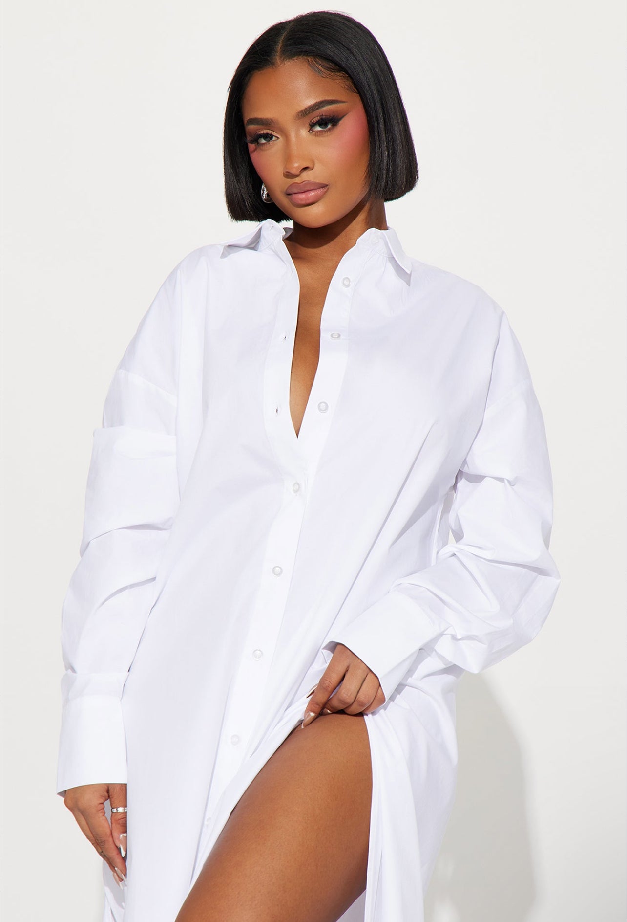 Eleanor Oversized Shirt Maxi Dress