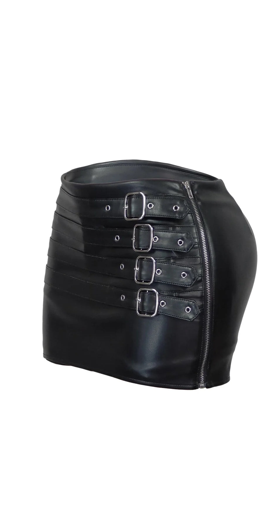Bennet Faux Leather Mini Skirt