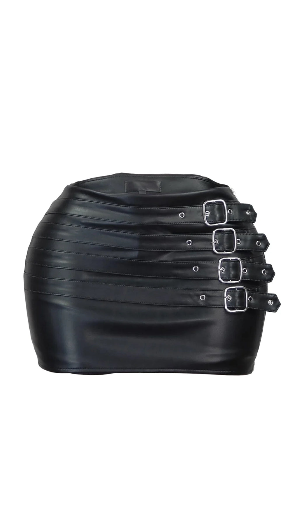 Bennet Faux Leather Mini Skirt
