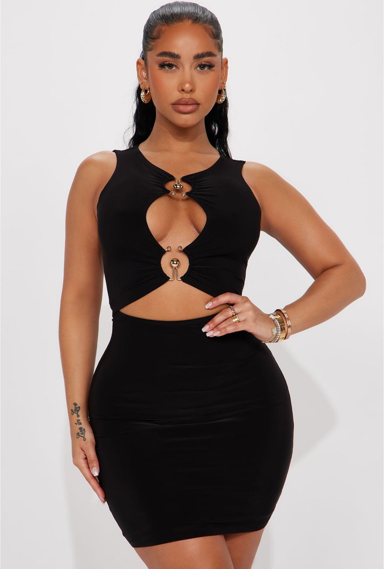 Gabby Cut Out Mini Dress