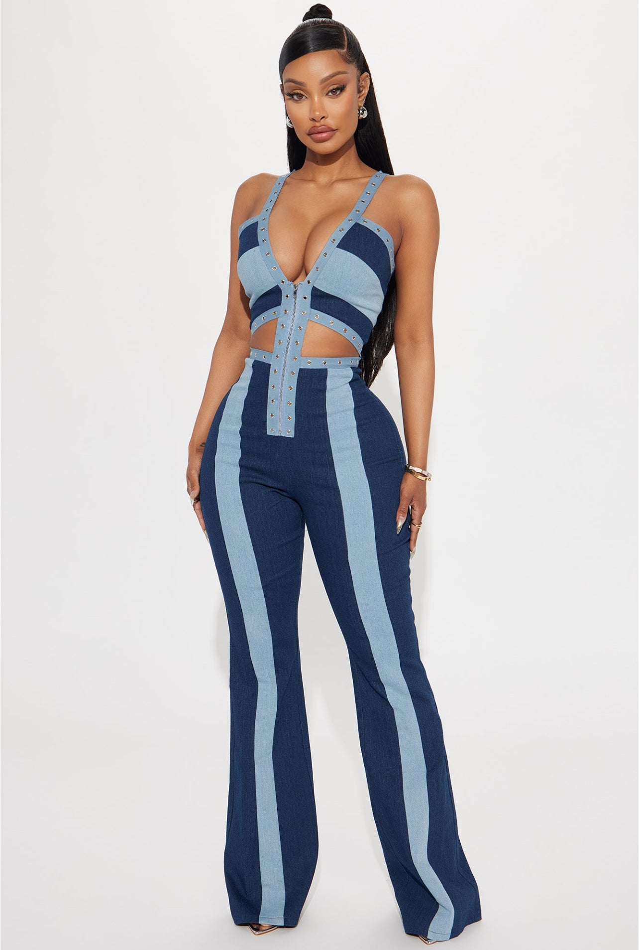 Look nice with denim Jumpsuit - Bleu
