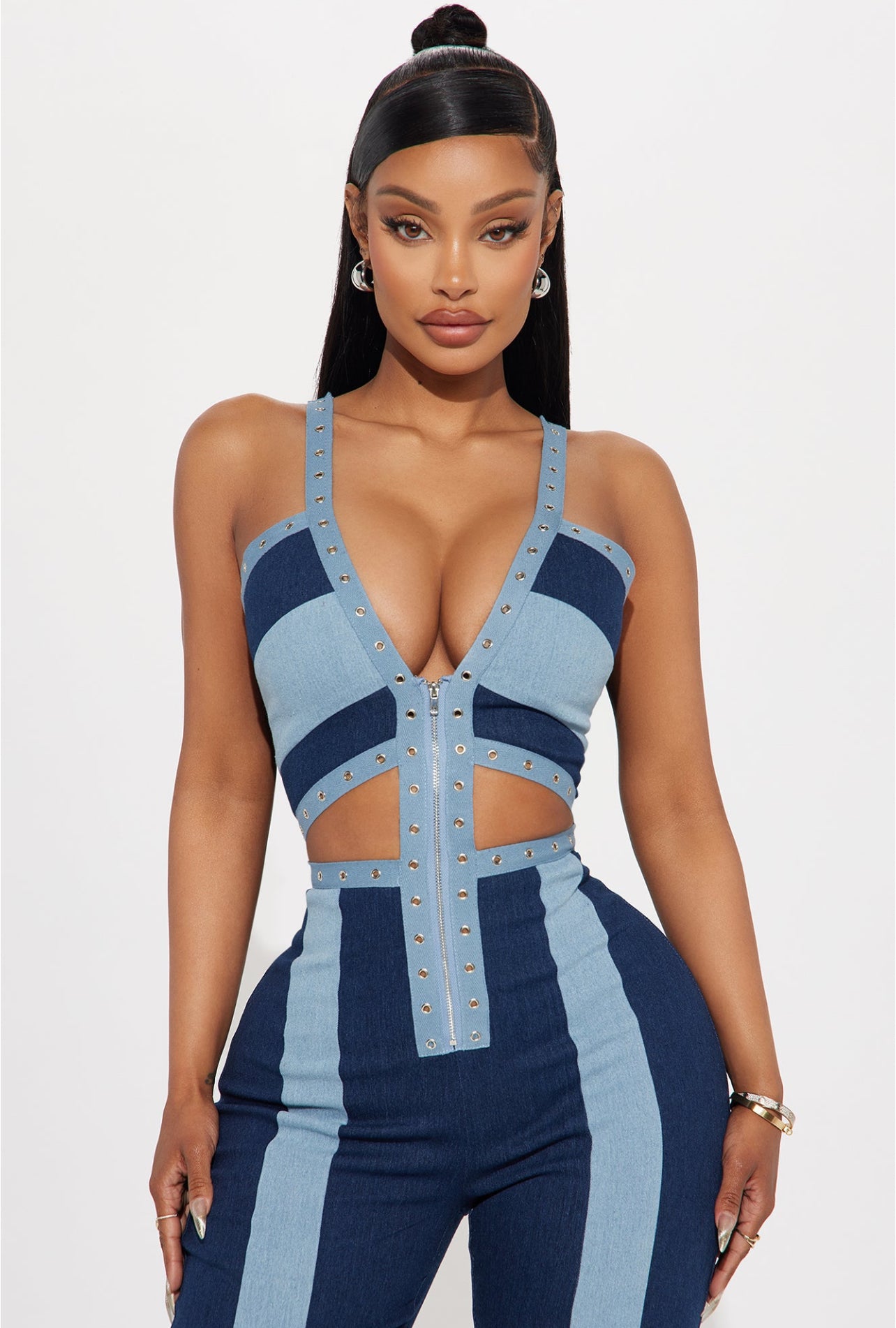 Look nice with denim Jumpsuit - Bleu
