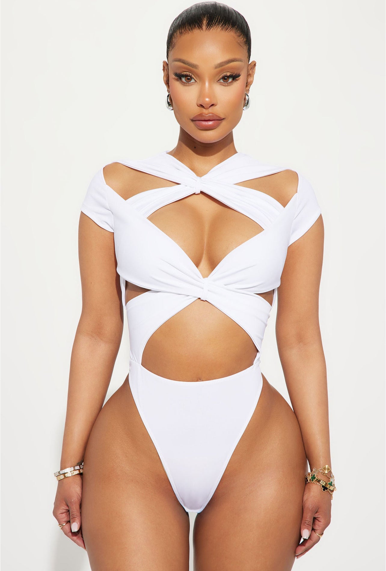 Too Much Sauce BodySuit - White
