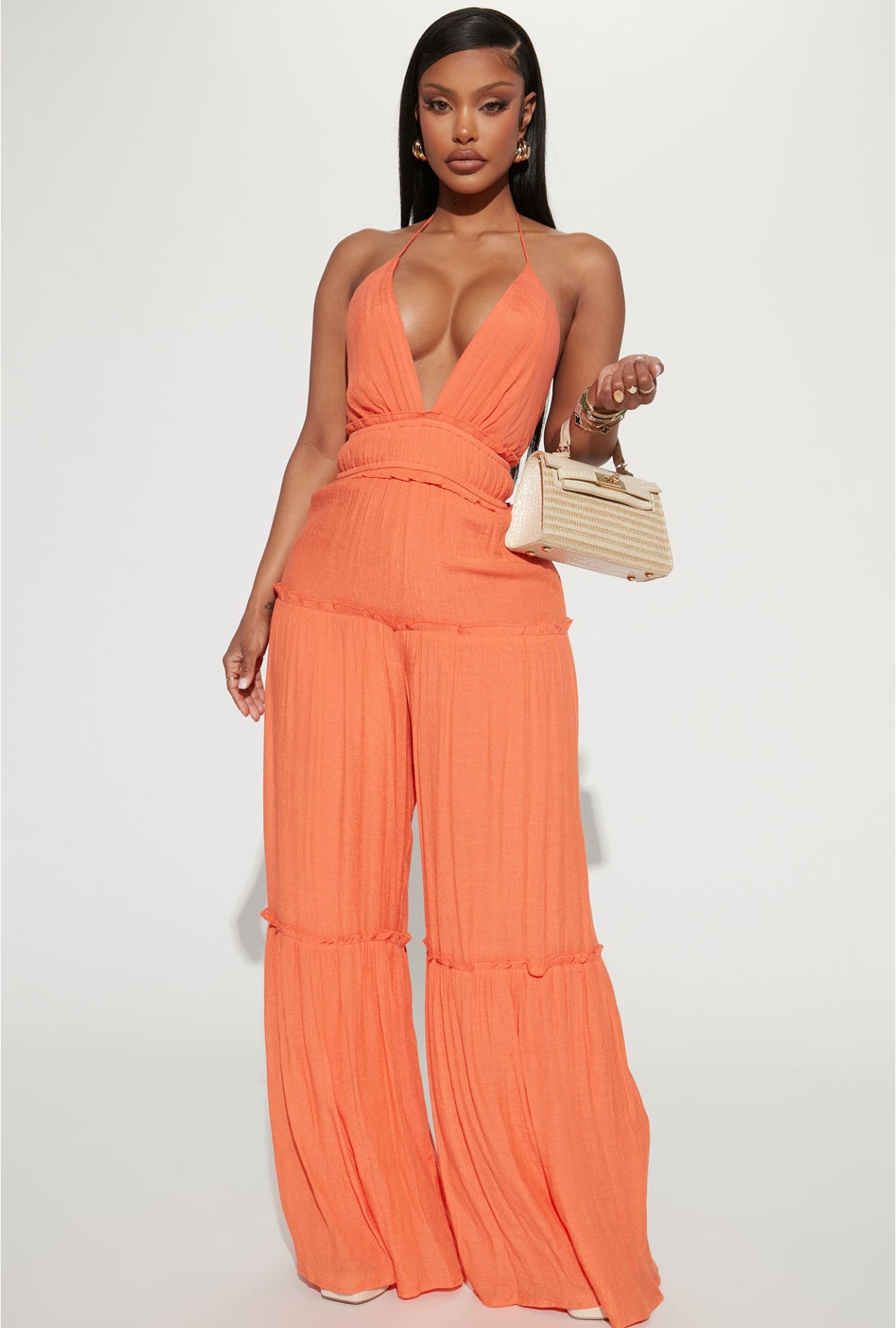 Kianna Jumpsuit - Orange