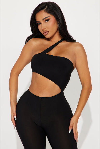 Capri Jumpsuit - Black