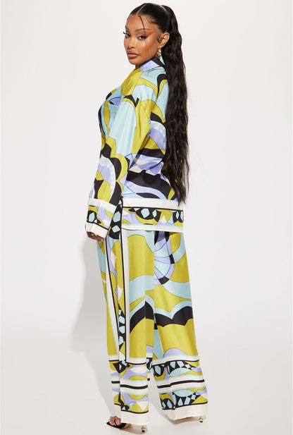 Smart Pant set -Multi color